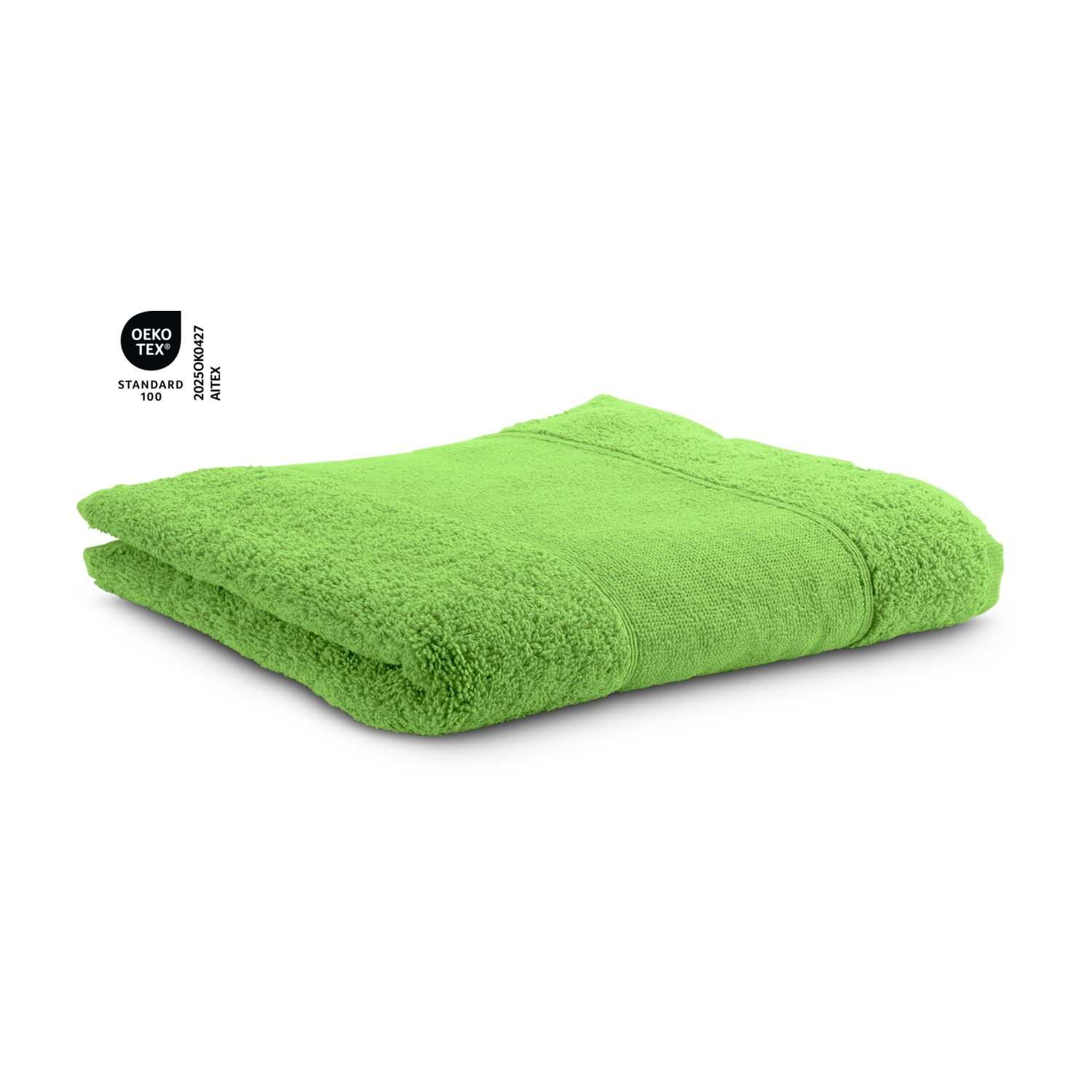 Handtuch „Mari” 50 x 100 cm, Qualität: ca. 500 g/m², 100% Baumwolle, mit breiter Bordüre, einzeln verpackt im Polybeutel, OEKO-TEX®