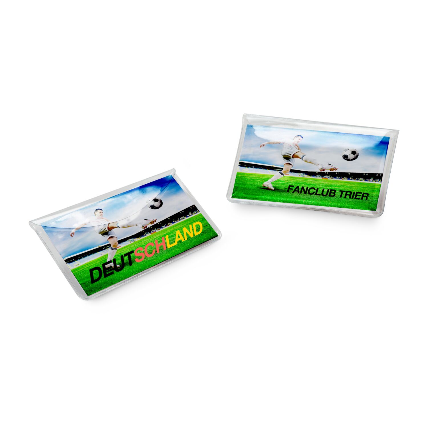 Pflastermäppchen PVC, Mäppchen (104 x 60 mm), 10 Pflaster à (60 x 20 mm), hergestellt in Europa, inkl. 4c Einleger