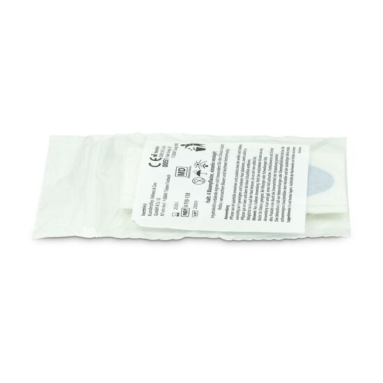 Individualisierbare Schiebebox aus Metall mit 4 Blasen-Pflastern, hergestellt in Europa