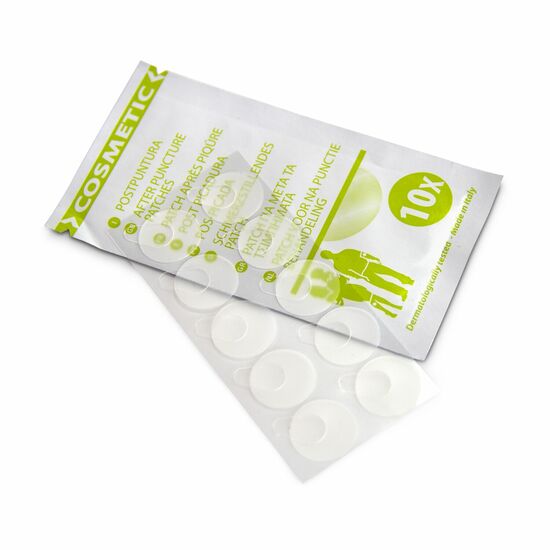 Mailing & Give-Away Mäppchen mit 20 juck- & schmerzlindernden Patches, hergestellt in Europa