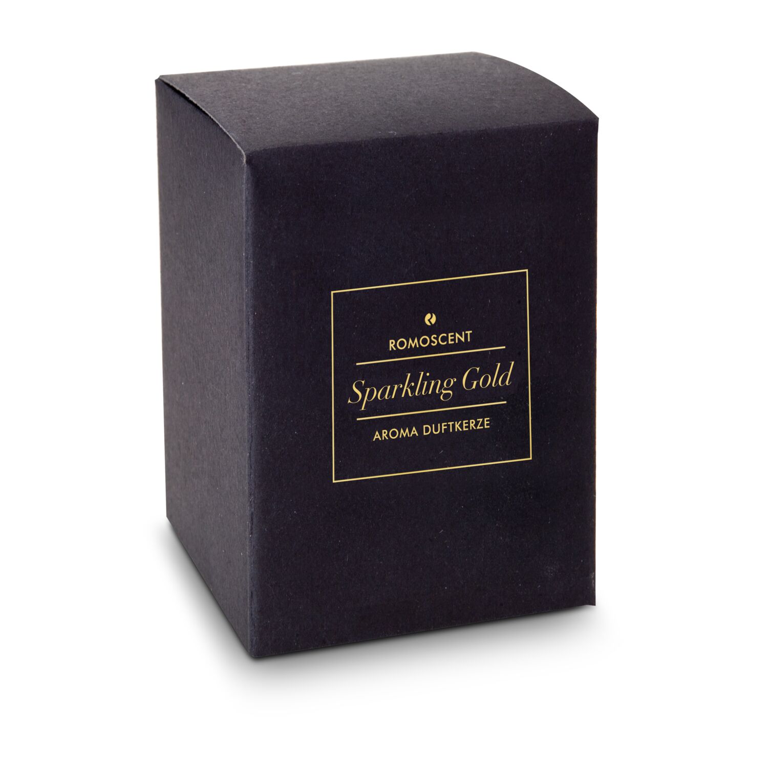 ROMOSCENT® Aromakerze Sparkling Gold, unbedruckt