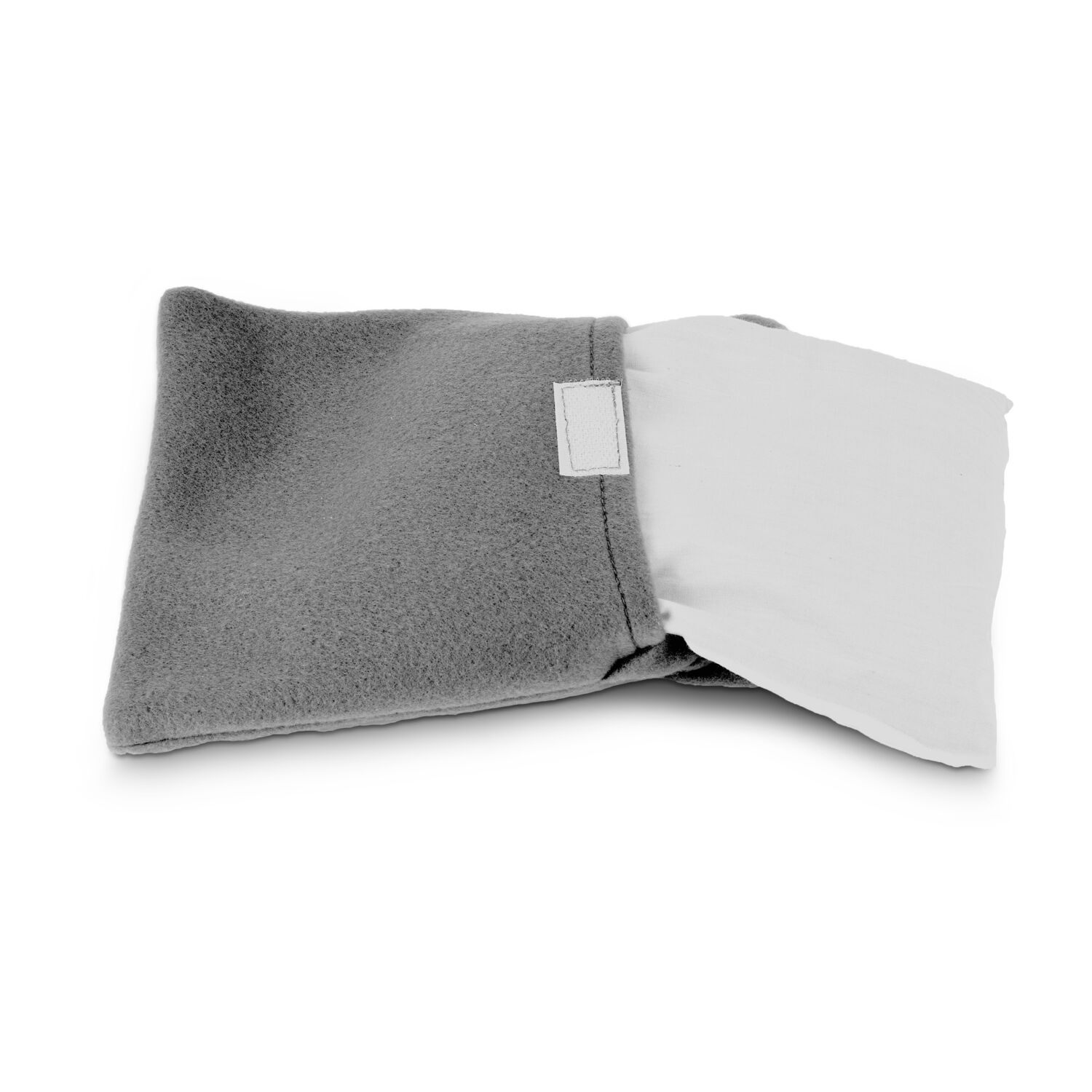 Wärmekissen mit Weizensamen & Lavendelblüten in Fleecebezug mit Rentier Motiv. Bezug abnehmbar und waschbar, OEKO-TEX®