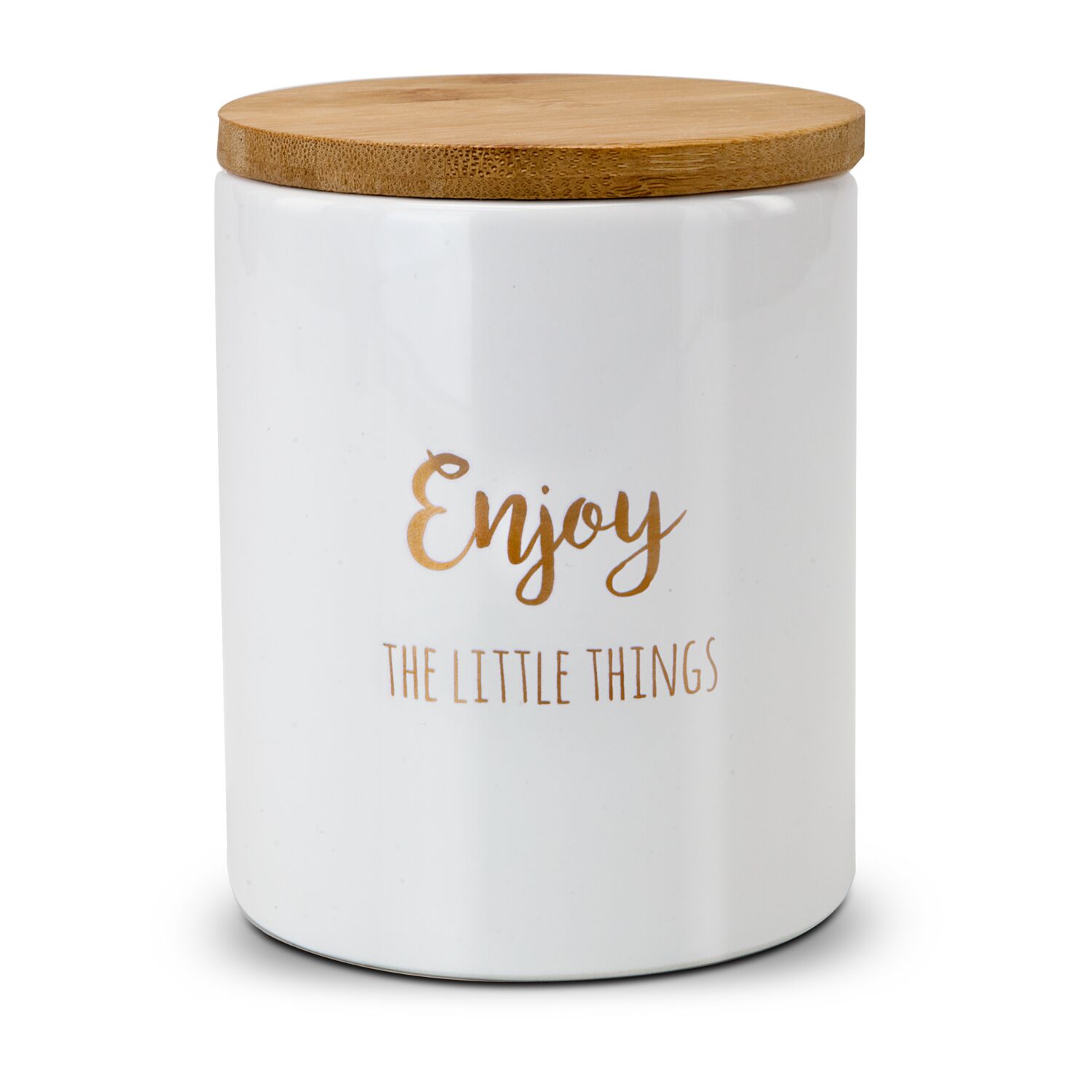 Keramikgefäß mit Holzdeckel, Schwamm und je 50ml Duschgel und Bodylotion