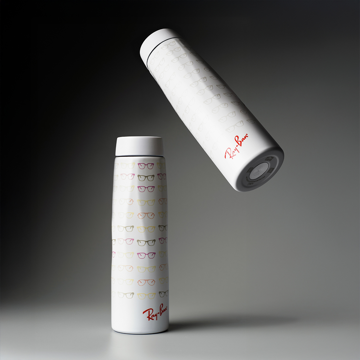 doppelwandige Edelstahlflasche, customied