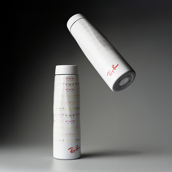 doppelwandige Edelstahlflasche, customied