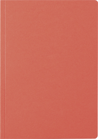 Notizheft Earth Recycling A5, rot