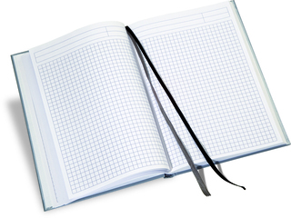 Notizbuch Office Recycling Flex A5+, rot/grau, flexibler Einband