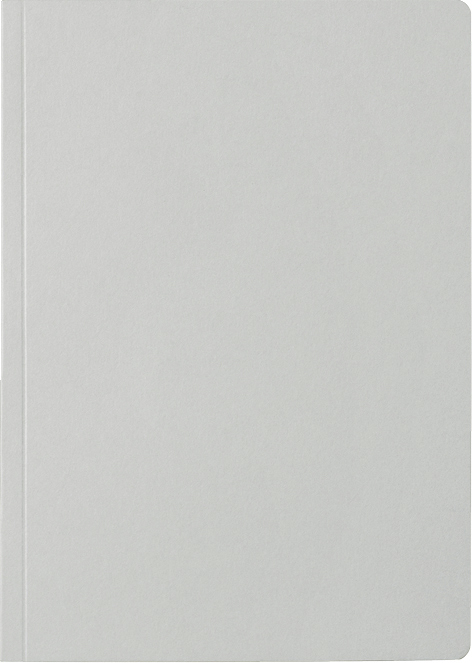 Notizheft Earth Recycling A5+, hellgrau