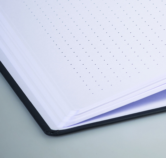 Notizbuch "Kompagnon Nature" ca. A5, kaminrot, Naturpapiereinband