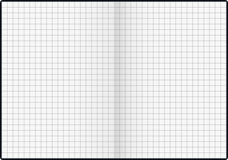 Notizbuch Modell 733 11, blau