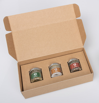 "In the box" Sets mit Mini-Gläsern