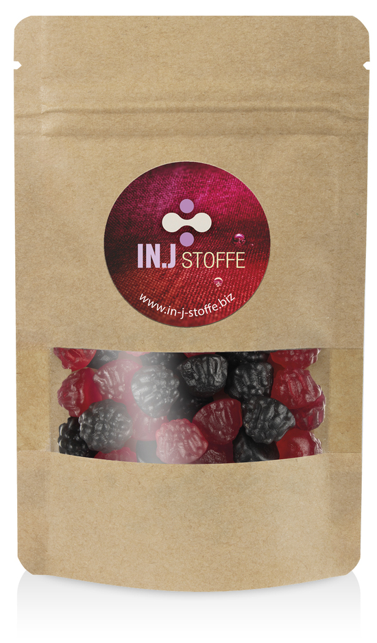 vegane Waldbeeren in ZIP Tasche SÜSS