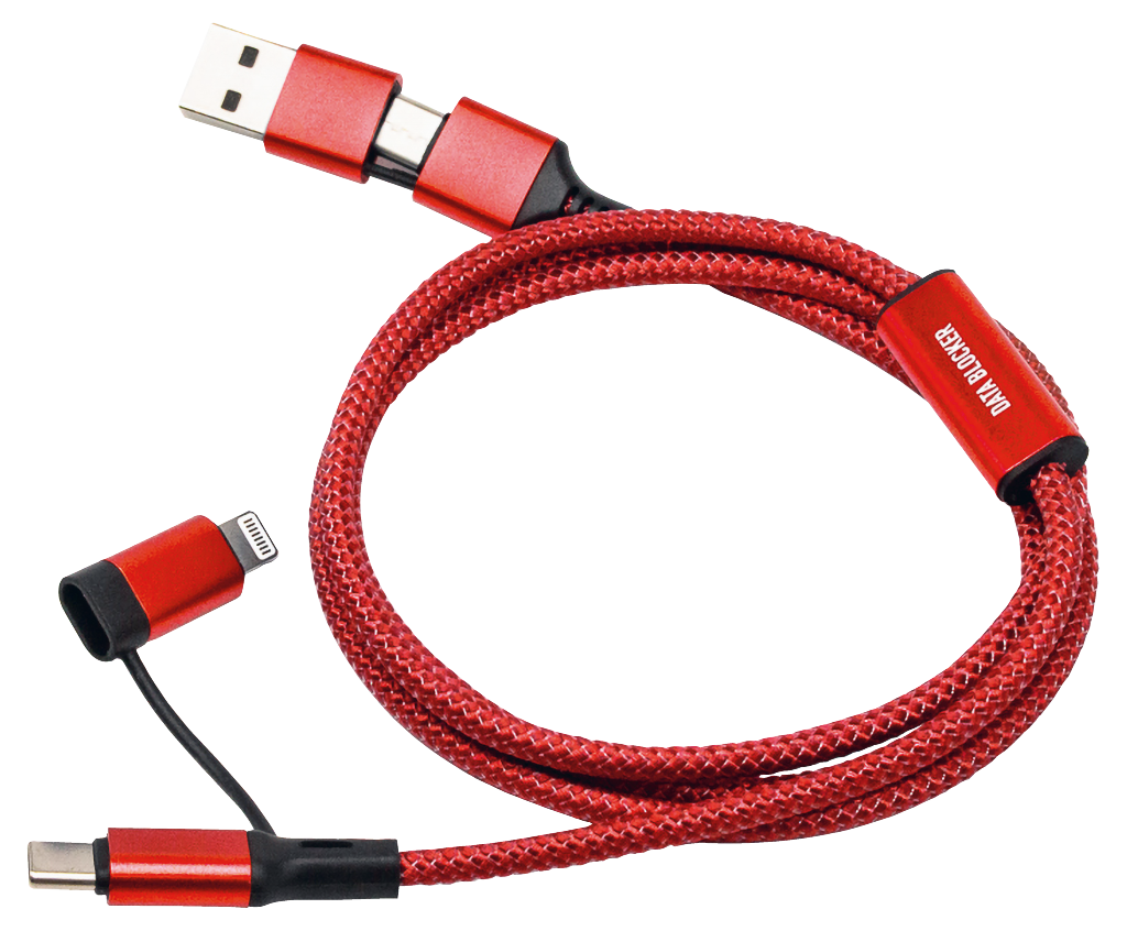 Datablocker TEX-cable Ladekabel Fastcharge