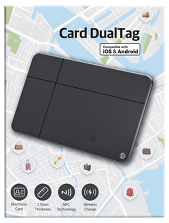 CARD DualTag Tracker Apple und Google Android