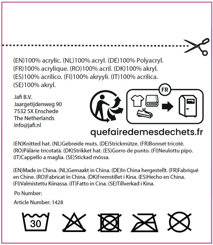 Promo Strickmutze
