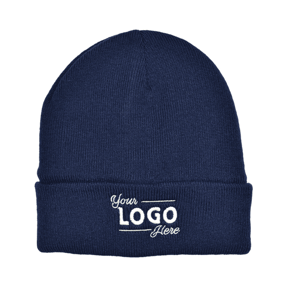 Strickmütze mit Fleece