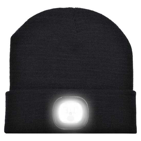 Strickmütze mit LED
