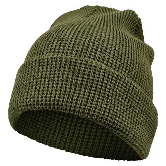 Strickmütze in Waffeloptik