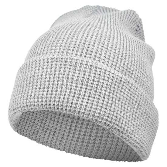 Strickmütze in Waffeloptik