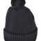 Strickmütze mit Bommel