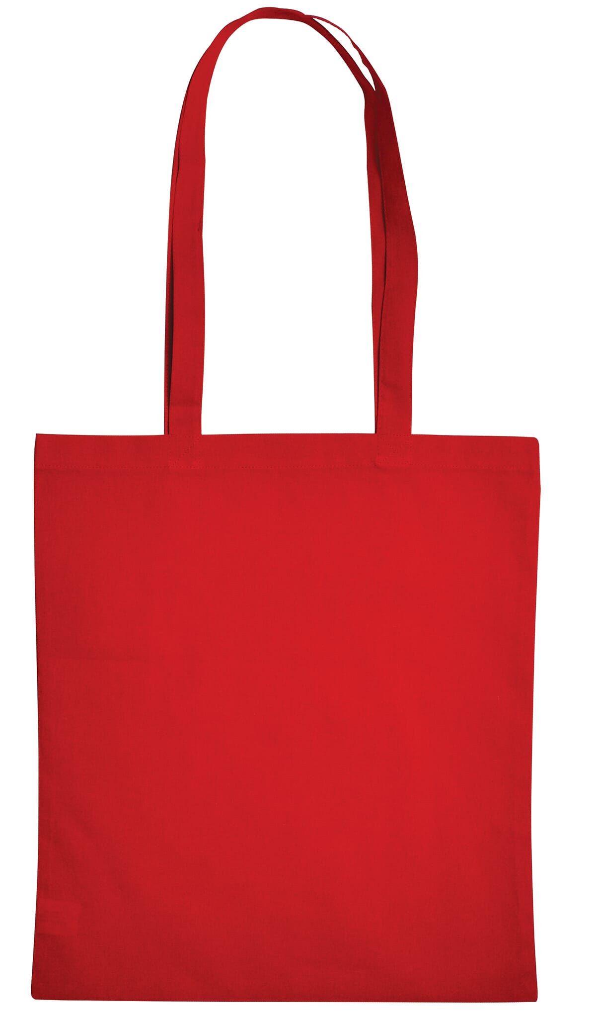 Baumwolltasche mit langen Henkeln, 140 gr/m²