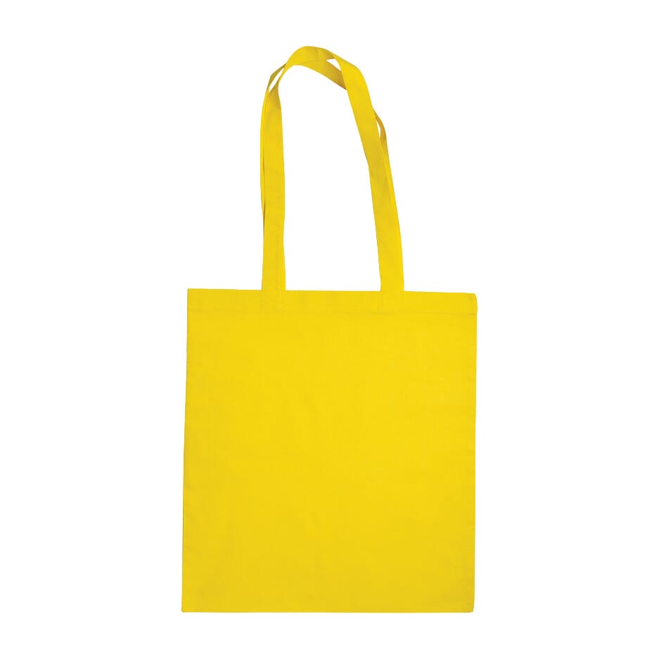 Baumwolltasche mit langen Henkeln, 140 gr/m²