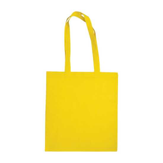 Baumwolltasche mit langen Henkeln, 140 gr/m²