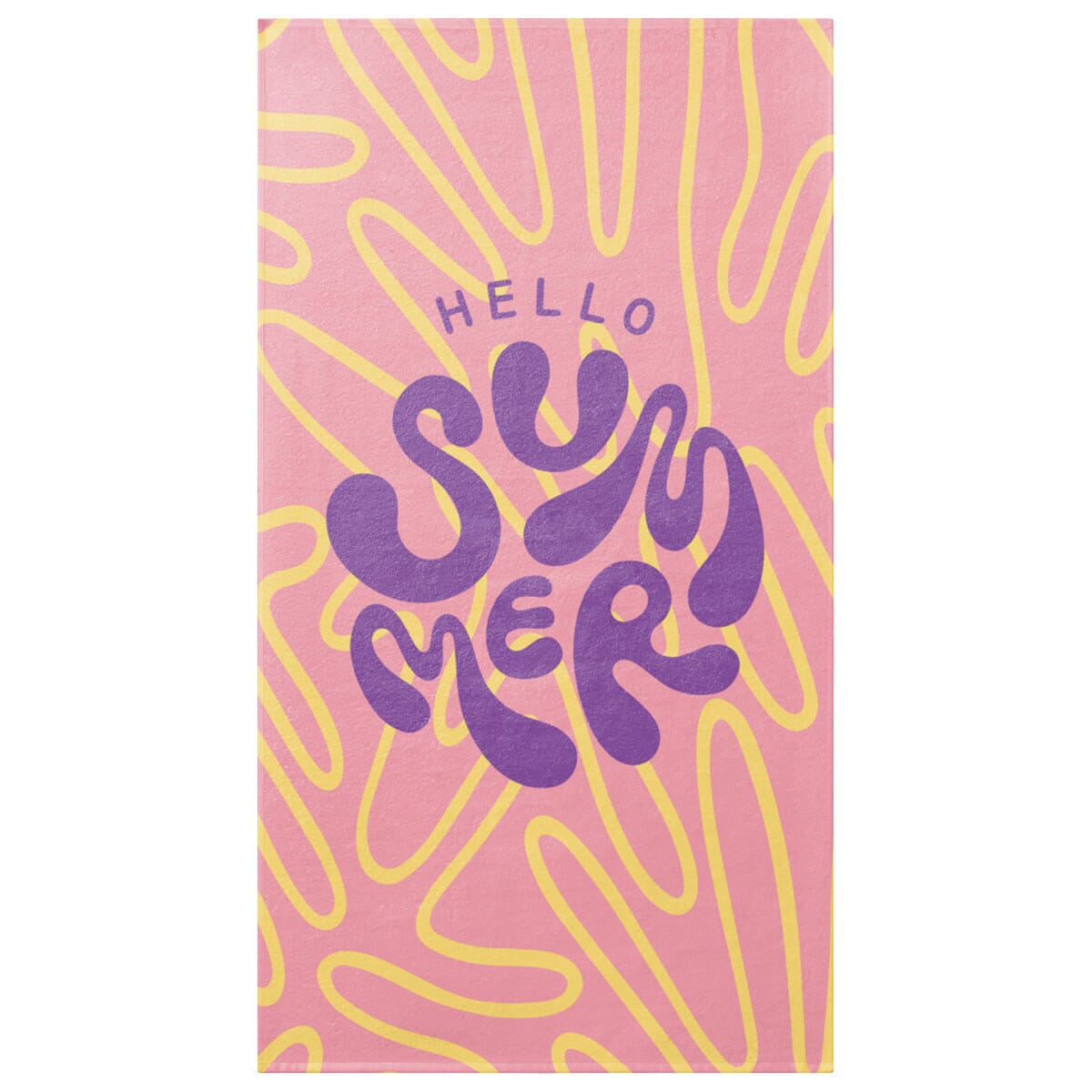 Sophie Muval Sublimation Badetuch 140x70 cm, 350 gr/m²
