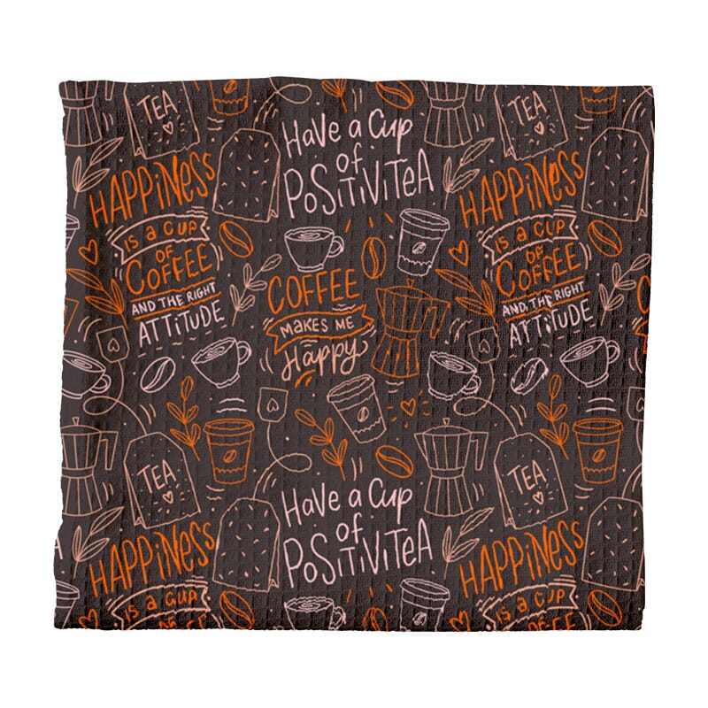 Sublimation Geschirrtuch mit Reliefstruktur, 30x30 cm, 360 gr/m²