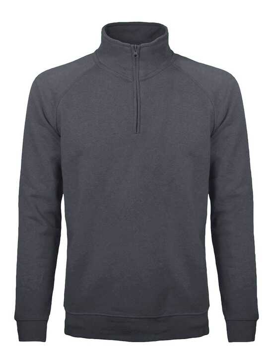 BS Sirio Pullover mit halbem Reißverschluss, 280 gr/m²