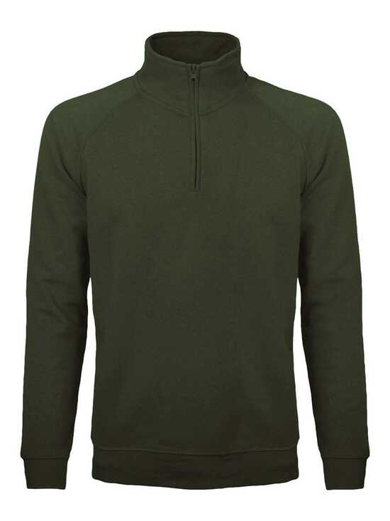 BS Sirio Pullover mit halbem Reißverschluss, 280 gr/m²