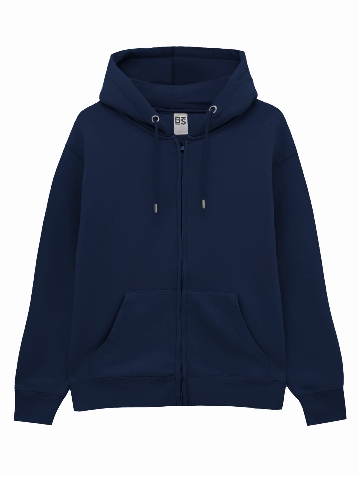 BS Vega Hoodie mit durchgehendem Reißverschluss, 280 gr/m²