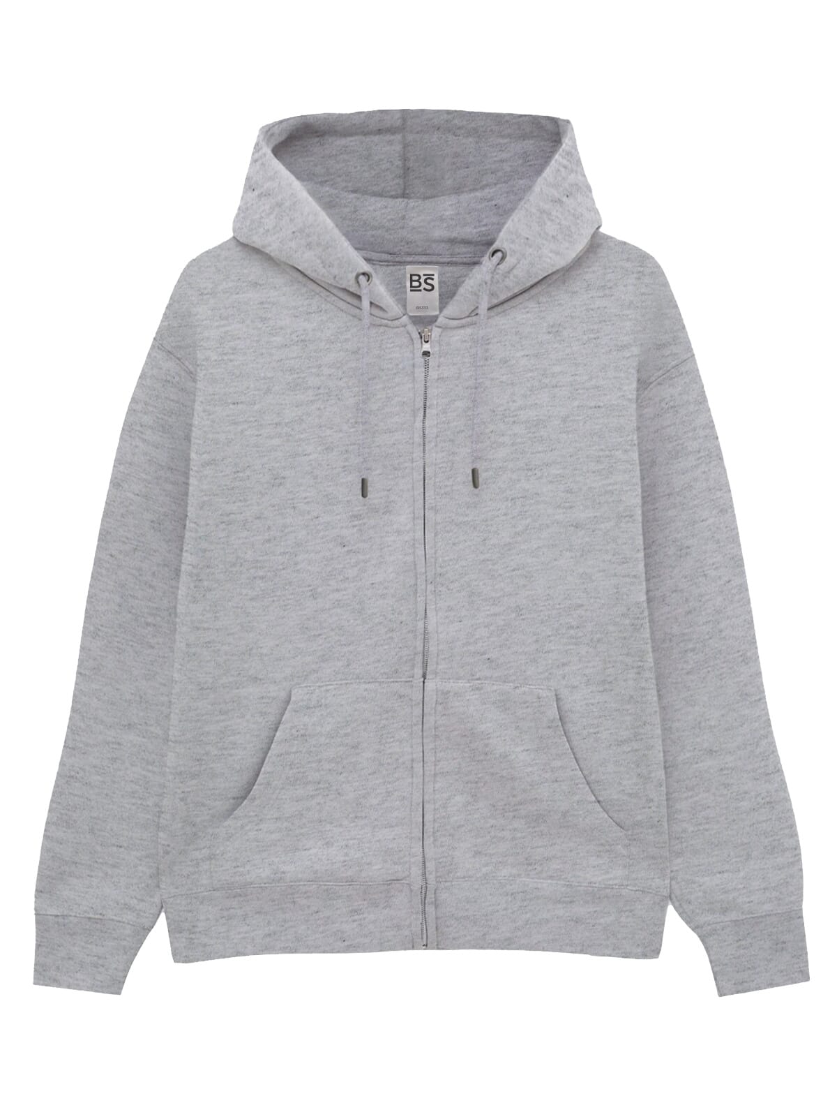 BS Vega Hoodie mit durchgehendem Reißverschluss, 280 gr/m²