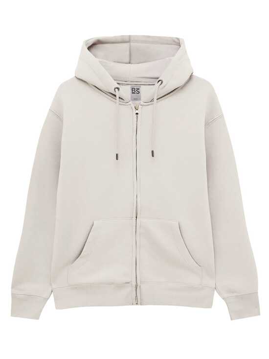 BS Vega Hoodie mit durchgehendem Reißverschluss, 280 gr/m²