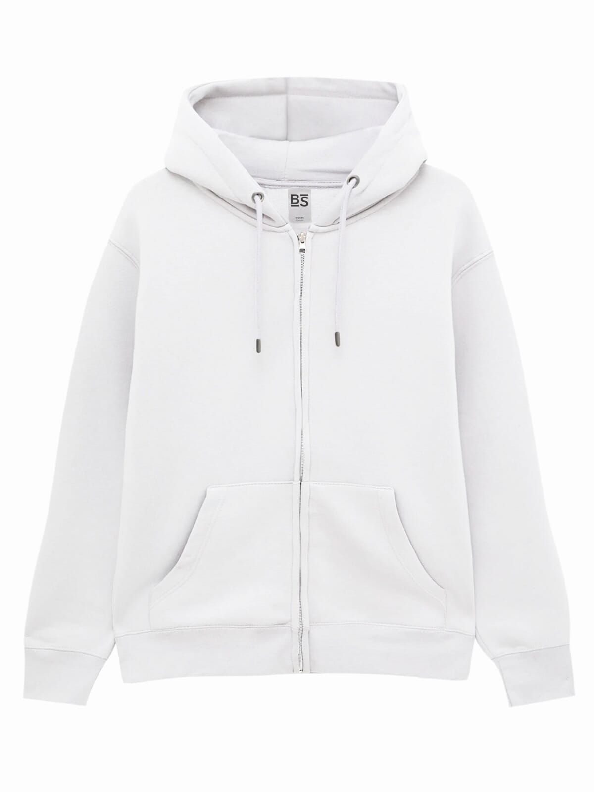 BS Vega Hoodie mit durchgehendem Reißverschluss, 280 gr/m²