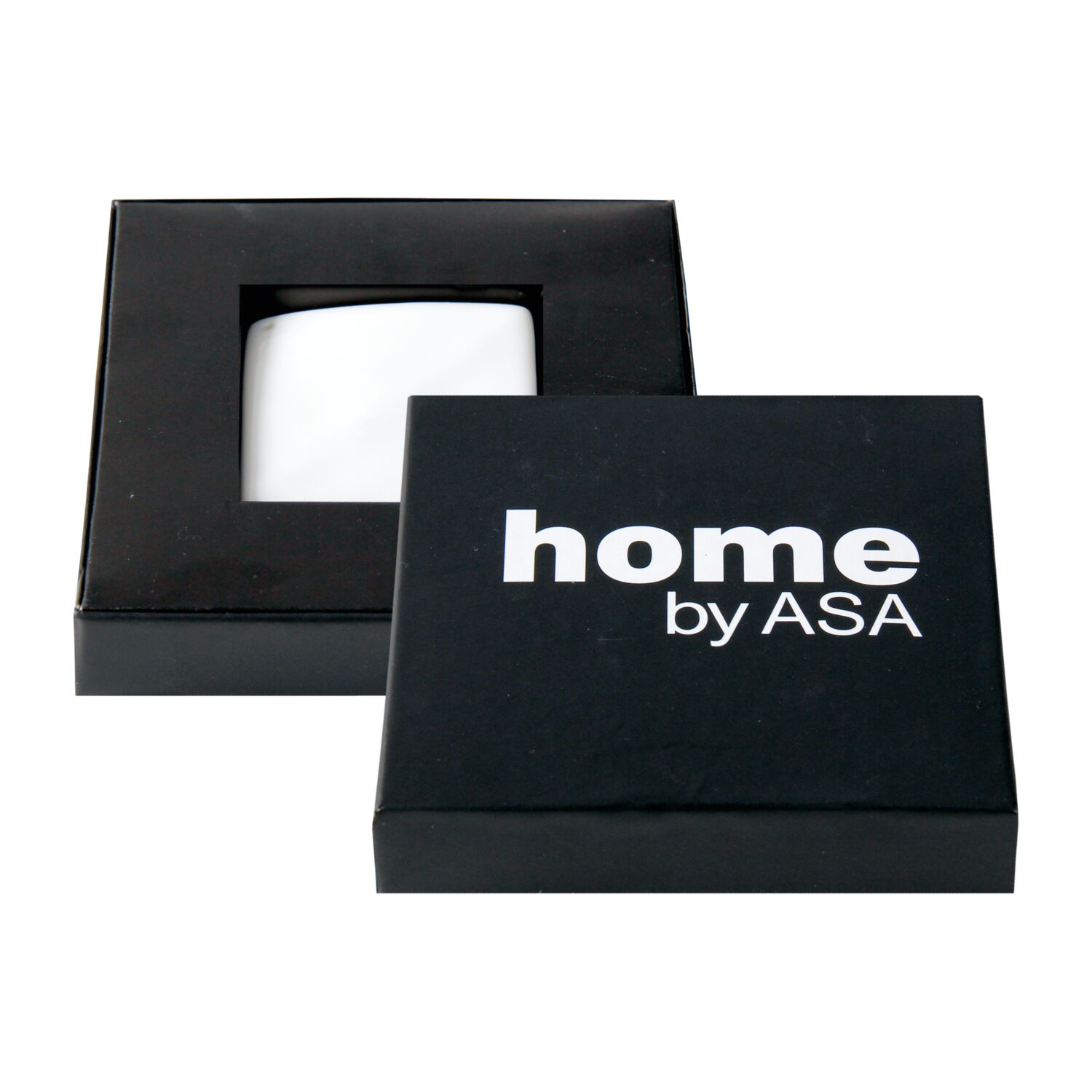 Quadratisch, praktisch, gut - handlicher Salz- und Pfefferstreuer, getrennte Kammern, leicht zu befüllen (Keramik, Kunststoff)