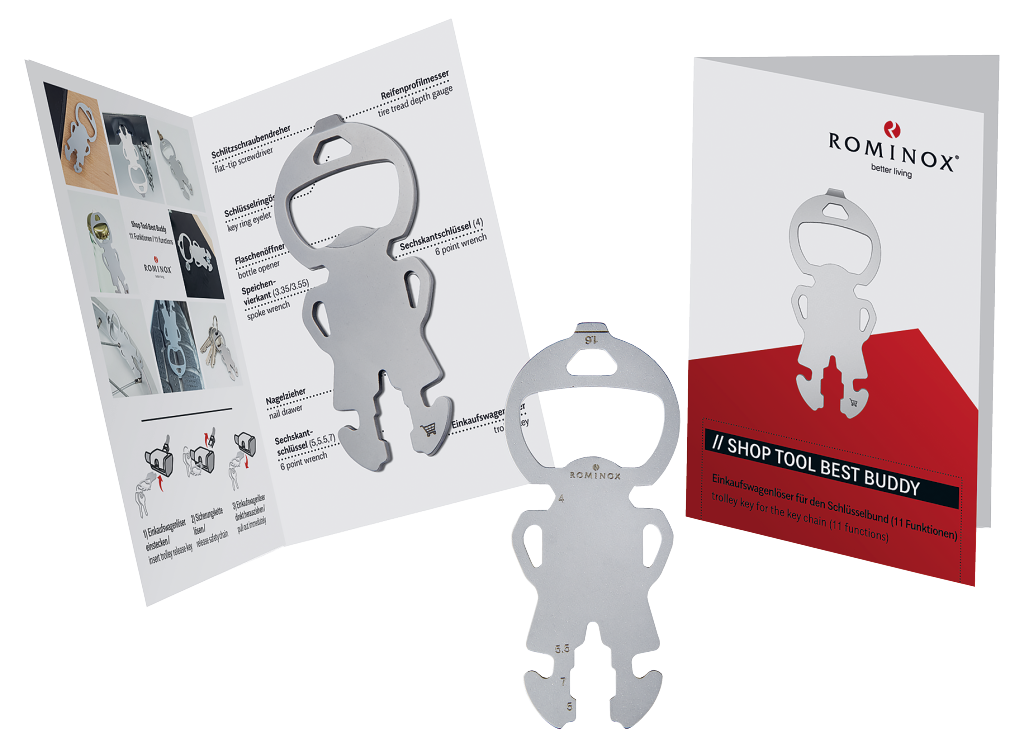 ROMINOX® Key Tools div. Designs & Funktionen
