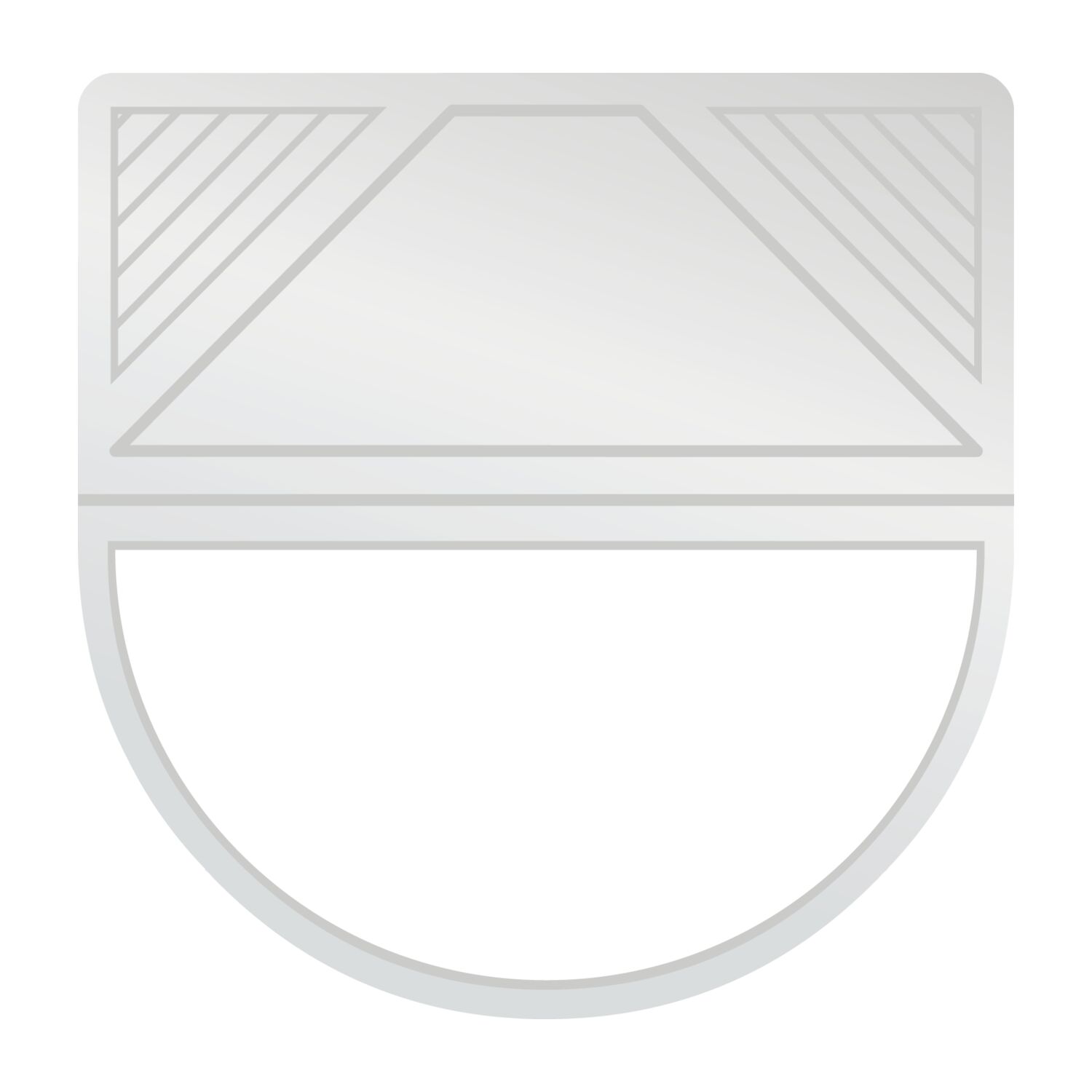 ROMINOX® Corner Snap Silber