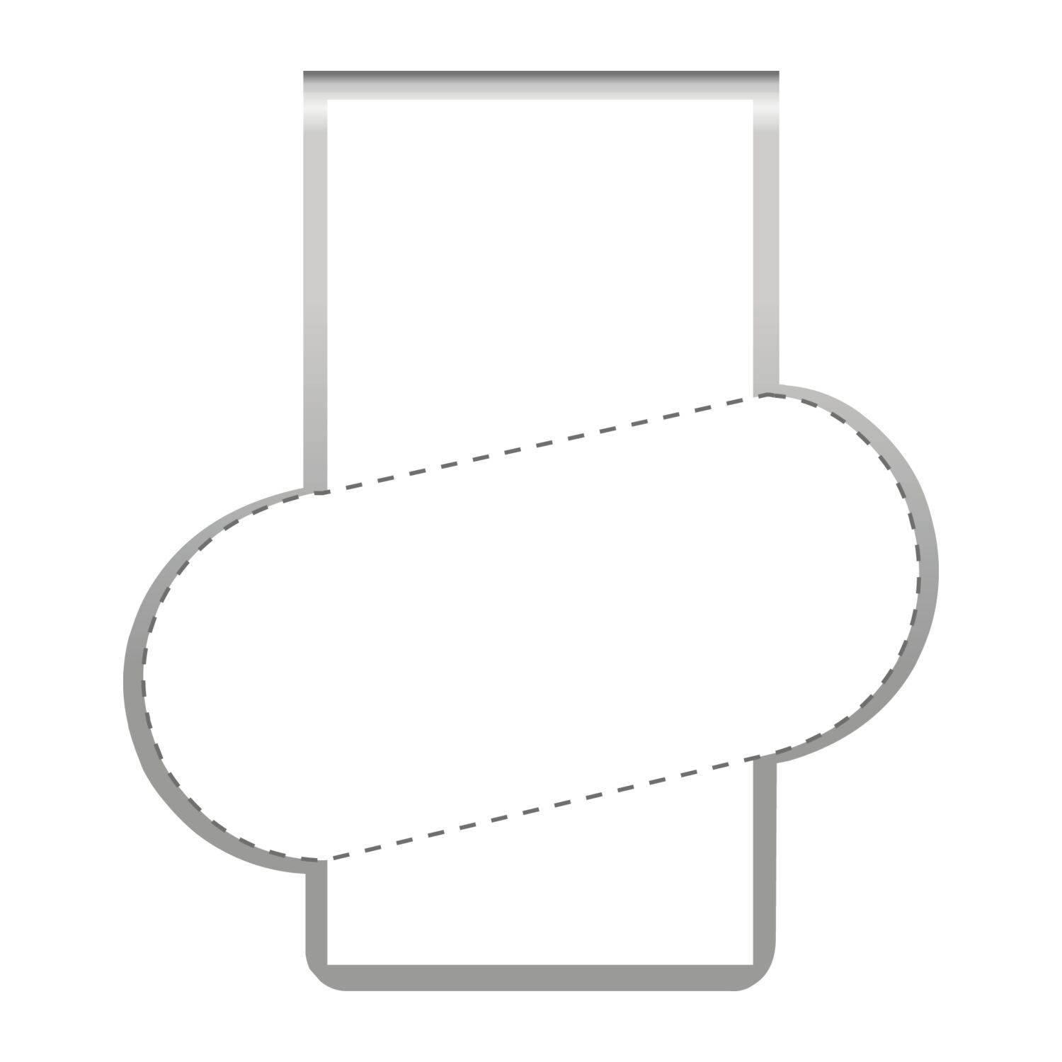 Mehrweg-Büroklammer Shape Clip, 9 Varianten, ideal für das Zusammenhalten von Dokumenten, bis zu 18 Seiten Klemmkraft