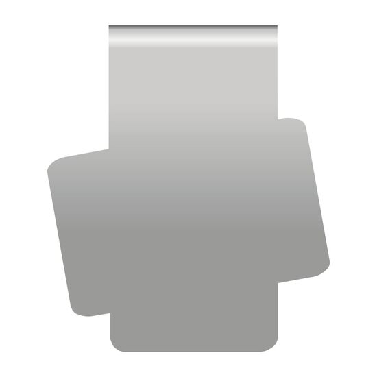 Mehrweg-Büroklammer Shape Clip, 9 Varianten, ideal für das Zusammenhalten von Dokumenten, bis zu 18 Seiten Klemmkraft