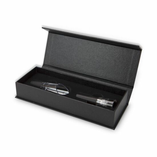 Pfiffiger Vakuum-Pump-Verschluss für längere Haltbarkeit, praktischer Dekantierausgießer für Belüftung beim Ausgießen, in Geschenkbox