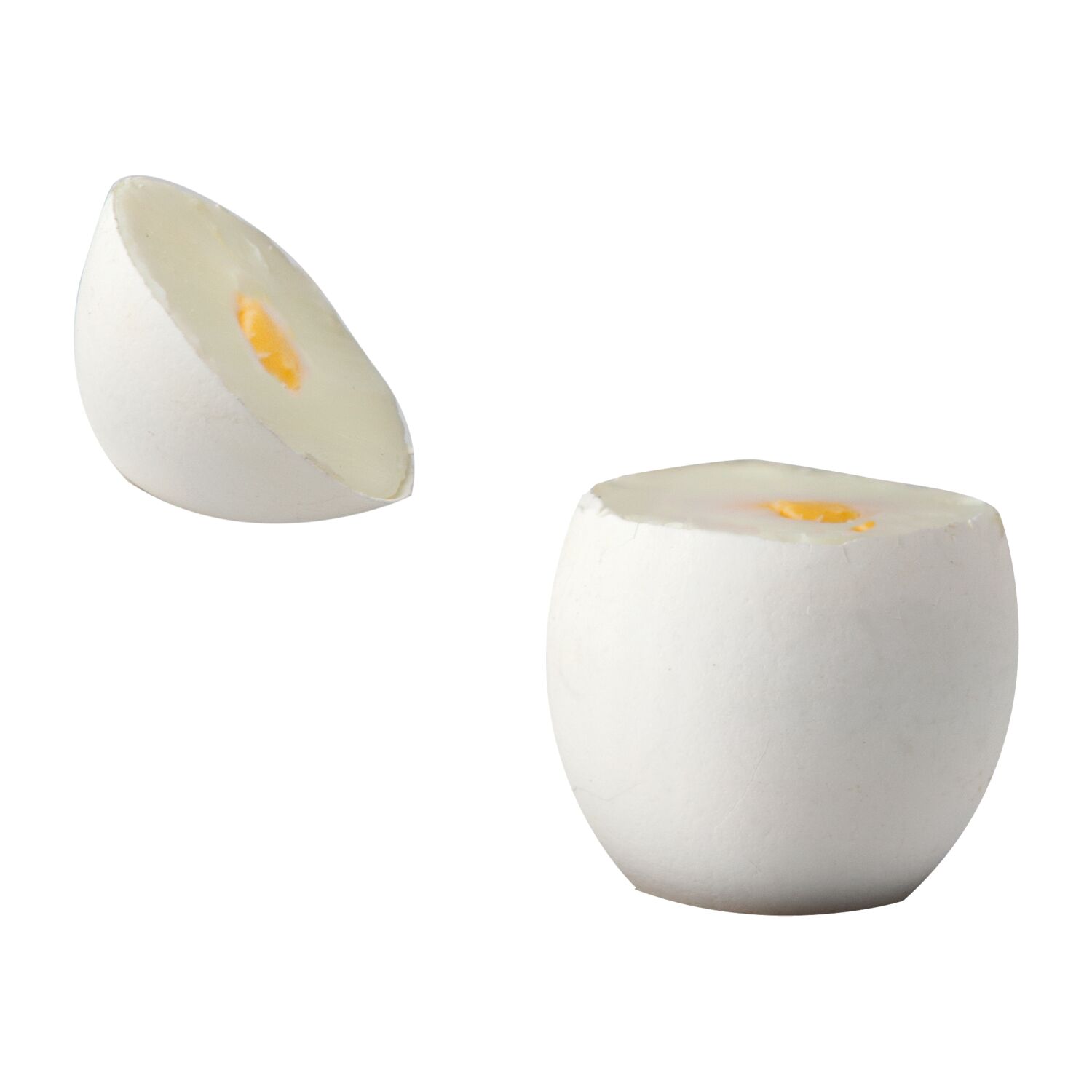 Köpft Eier wie ein Profi und hinterlässt eine klare Schnittkante, robuster Eierköpfer mit Feder (Edelstahl - seidenmatt gebürstet)