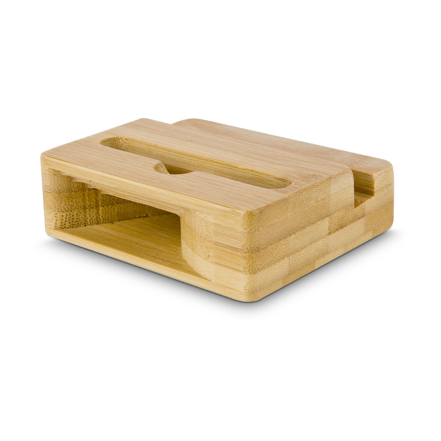 Halterung für alle gängigen Smartphones & Tablets, inklusive Audio-Verstärkerfunktion für den Smartphone Lautsprecher