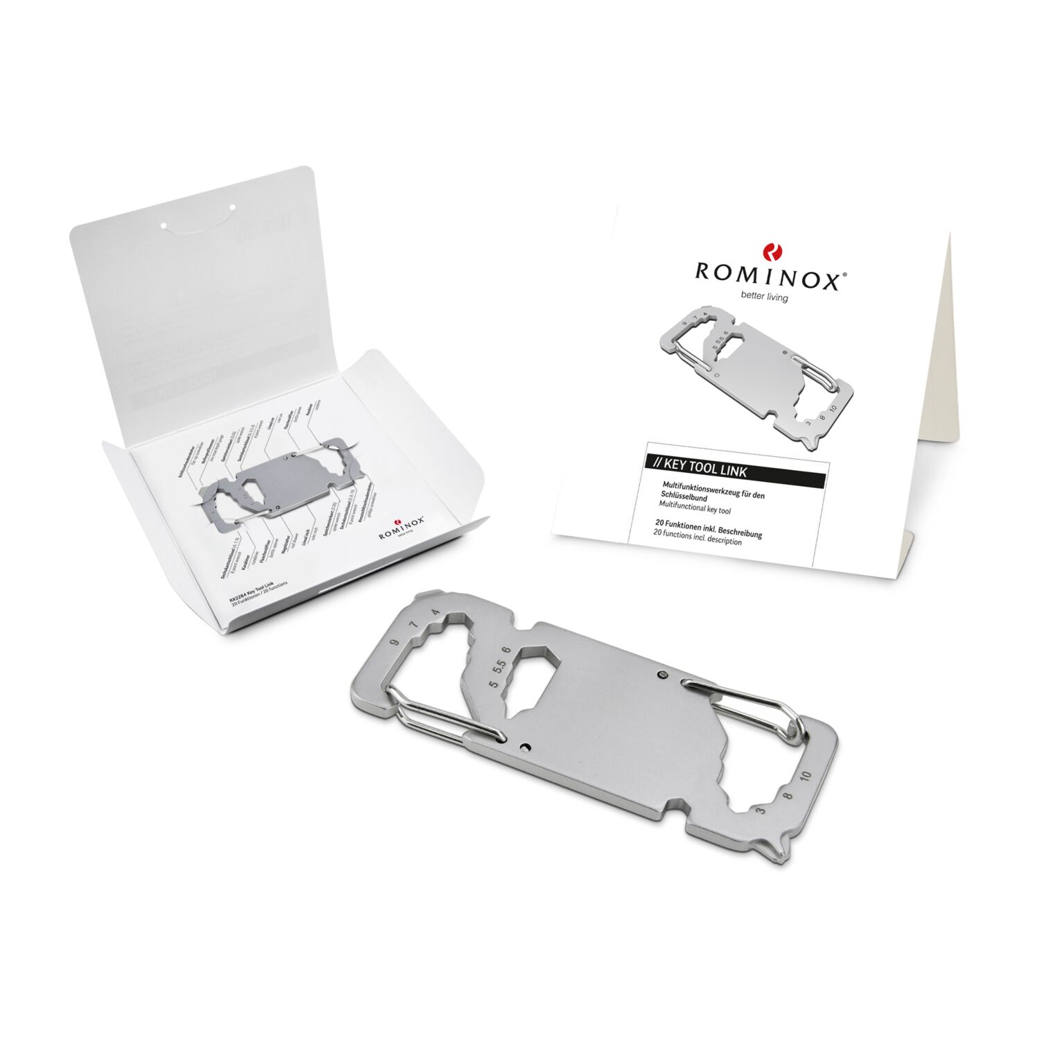 ROMINOX® Key Tool // Link - 20 Funktionen