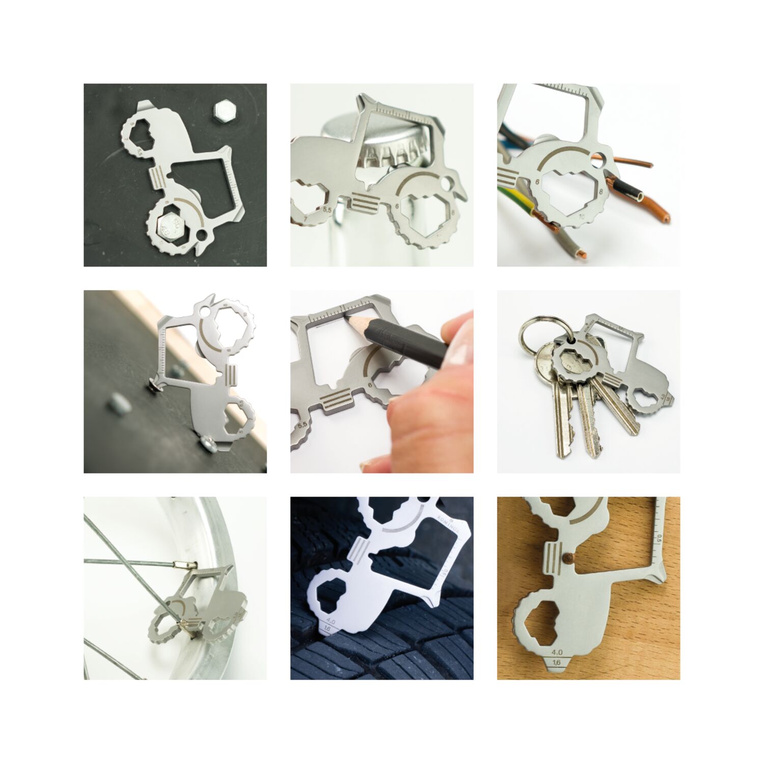 ROMINOX® Key Tool // Tractor - 18 Funktionen