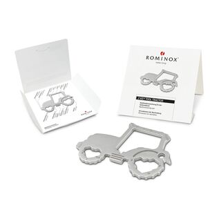 Multifunktionaler Schlüsselanhänger mit 18 Funktionen: Edelstahl Multitool inkl. Funktionsbeschreibung