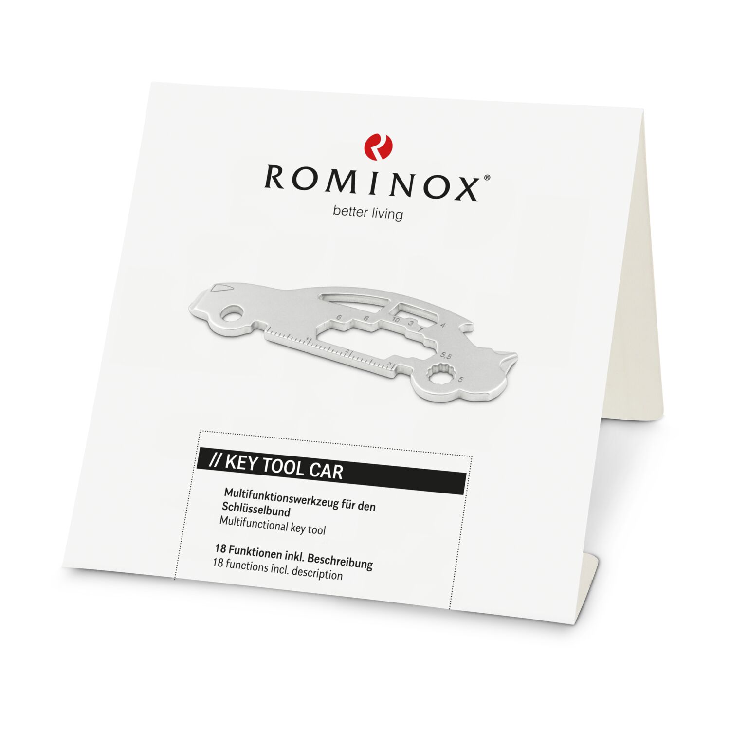 ROMINOX® Key Tool // Car - 18 Funktionen