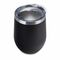 Trinkbecher - doppelwandige Isolierung, ideal für Heiß- und Kaltgetränke, 300 ml (Edelstahl - pulverbeschichtet, Kunststoff, Silikon)
