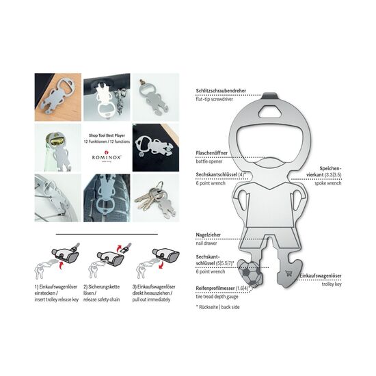 ROMINOX® Shop Tool // Best Player - 12 Funktionen
