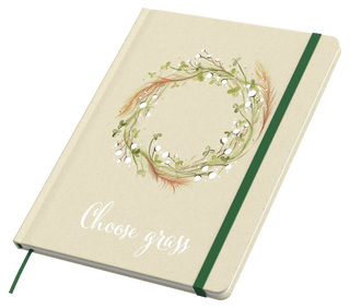 MINDNOTES A5 Business Book Print Gras